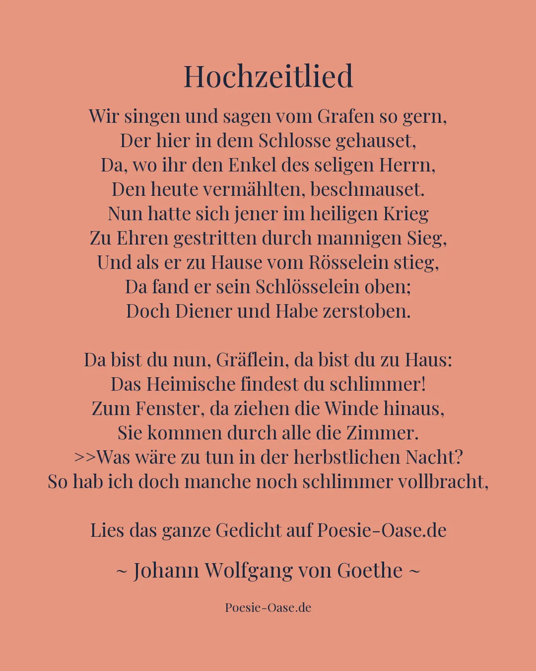 Illustration zu Hochzeitlied