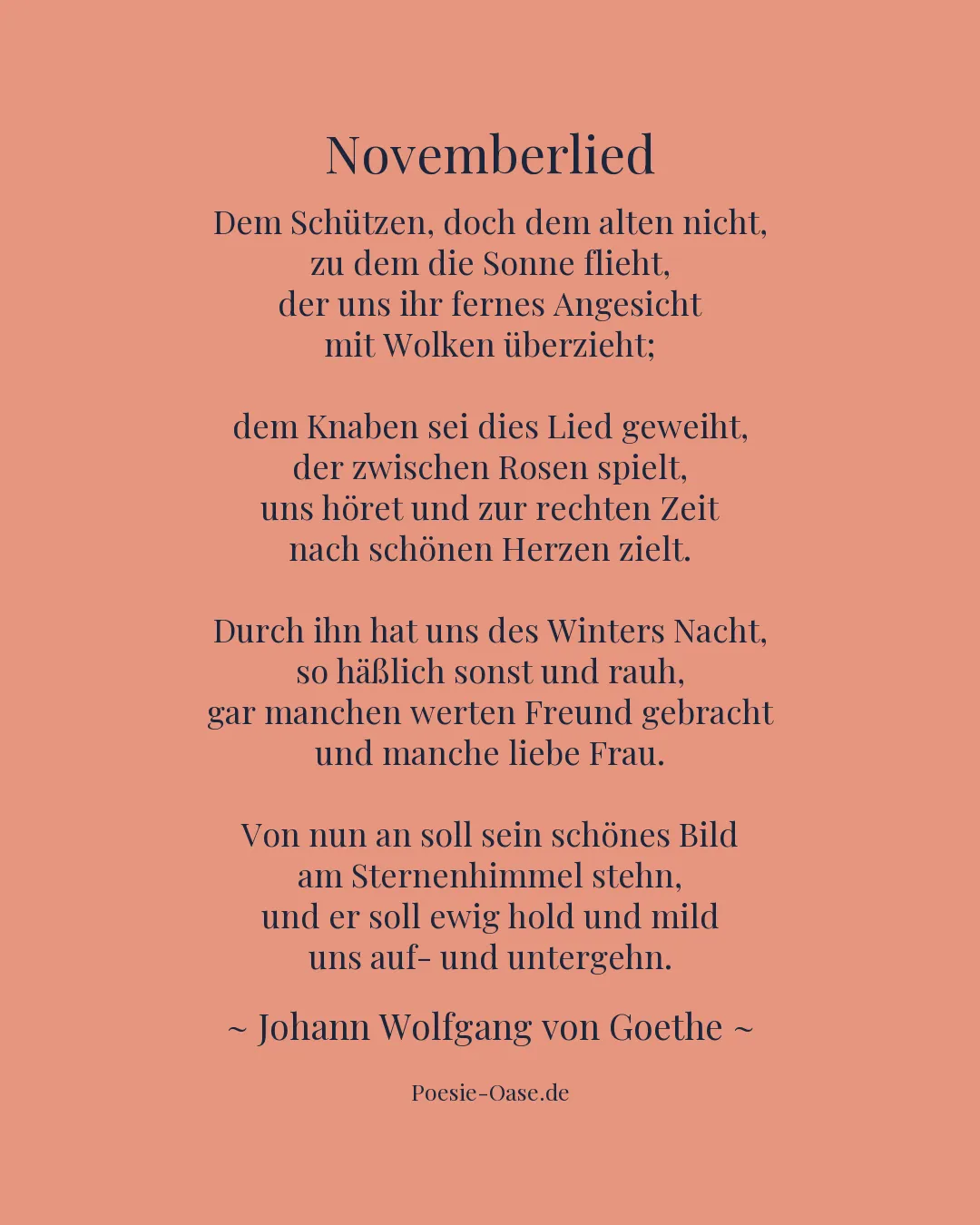 Illustration zu Novemberlied