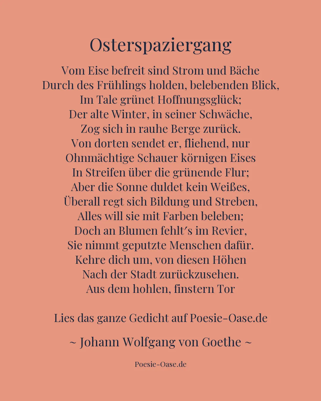 Illustration zu Osterspaziergang