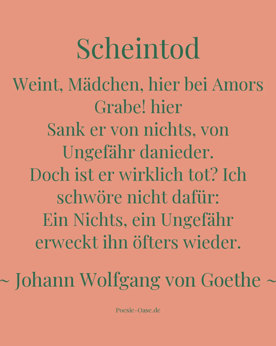 Illustration zu Scheintod