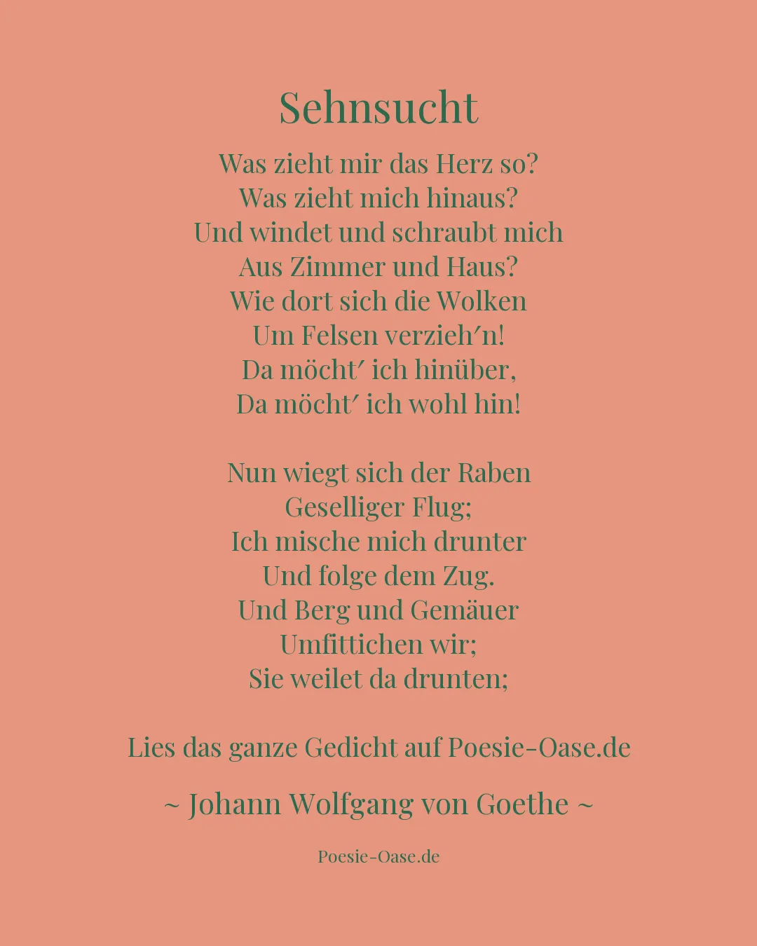 Illustration zu Sehnsucht
