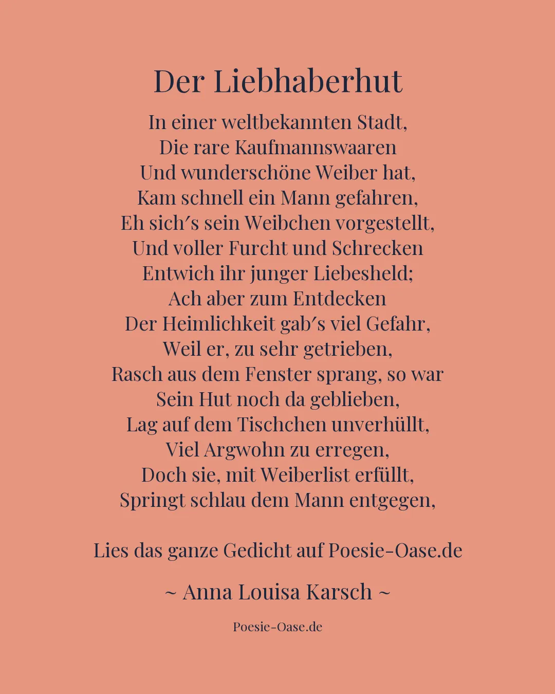 Illustration zu Der Liebhaberhut
