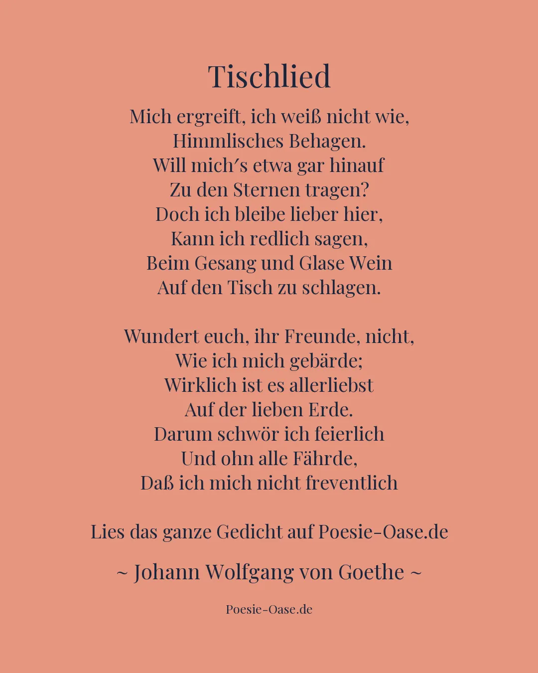 Illustration zu Tischlied