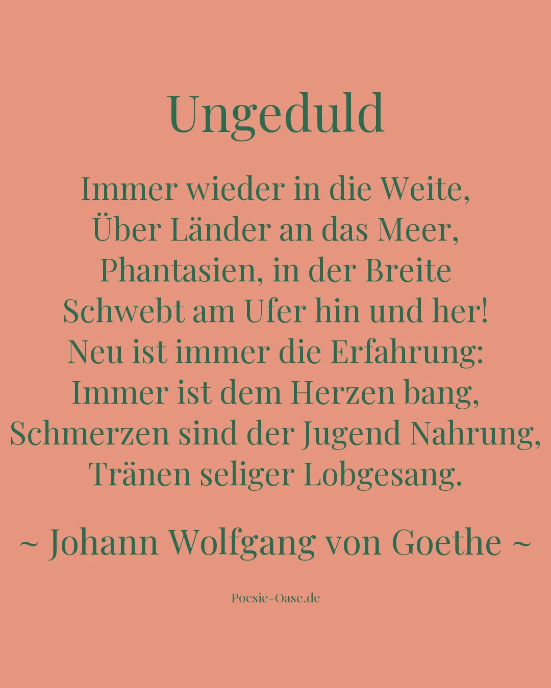 Illustration zu Ungeduld