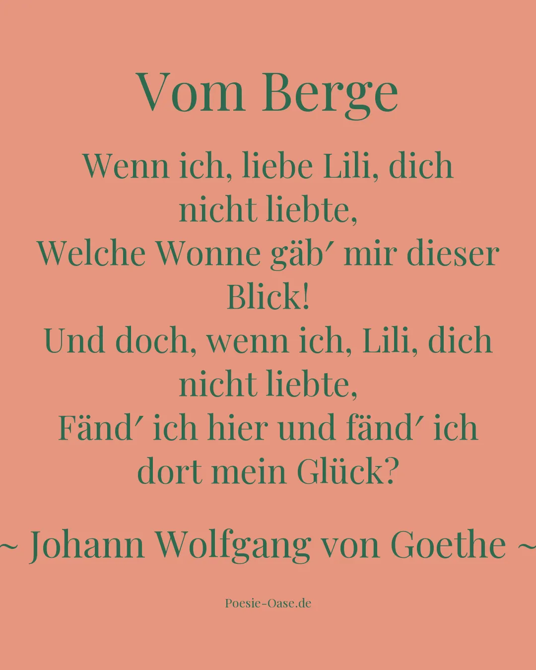 Illustration zu Vom Berge