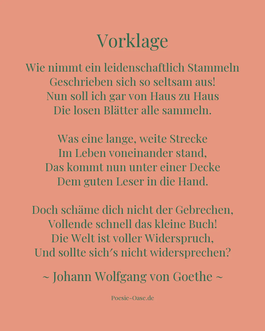 Illustration zu Vorklage