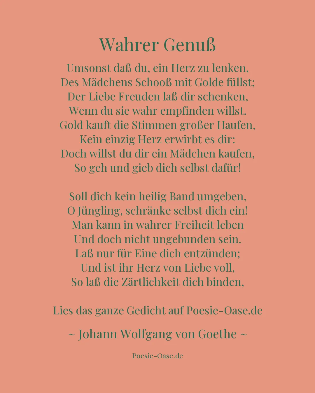 Illustration zu Wahrer Genuß