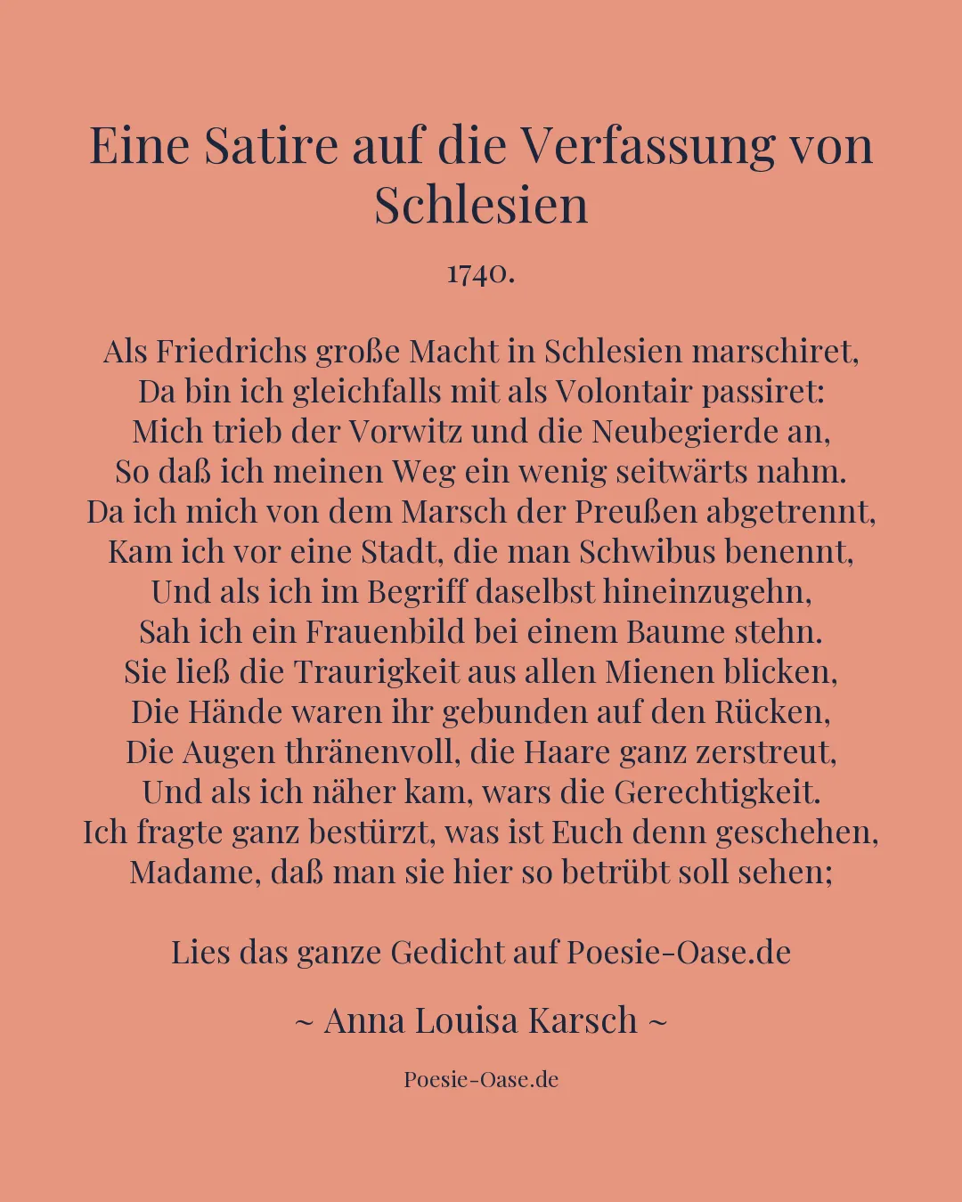 Illustration zu Eine Satire auf die Verfassung von Schlesien