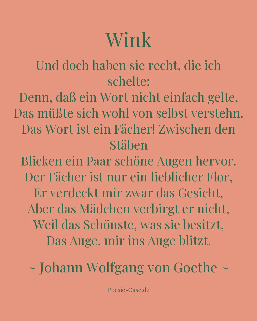 Illustration zu Wink