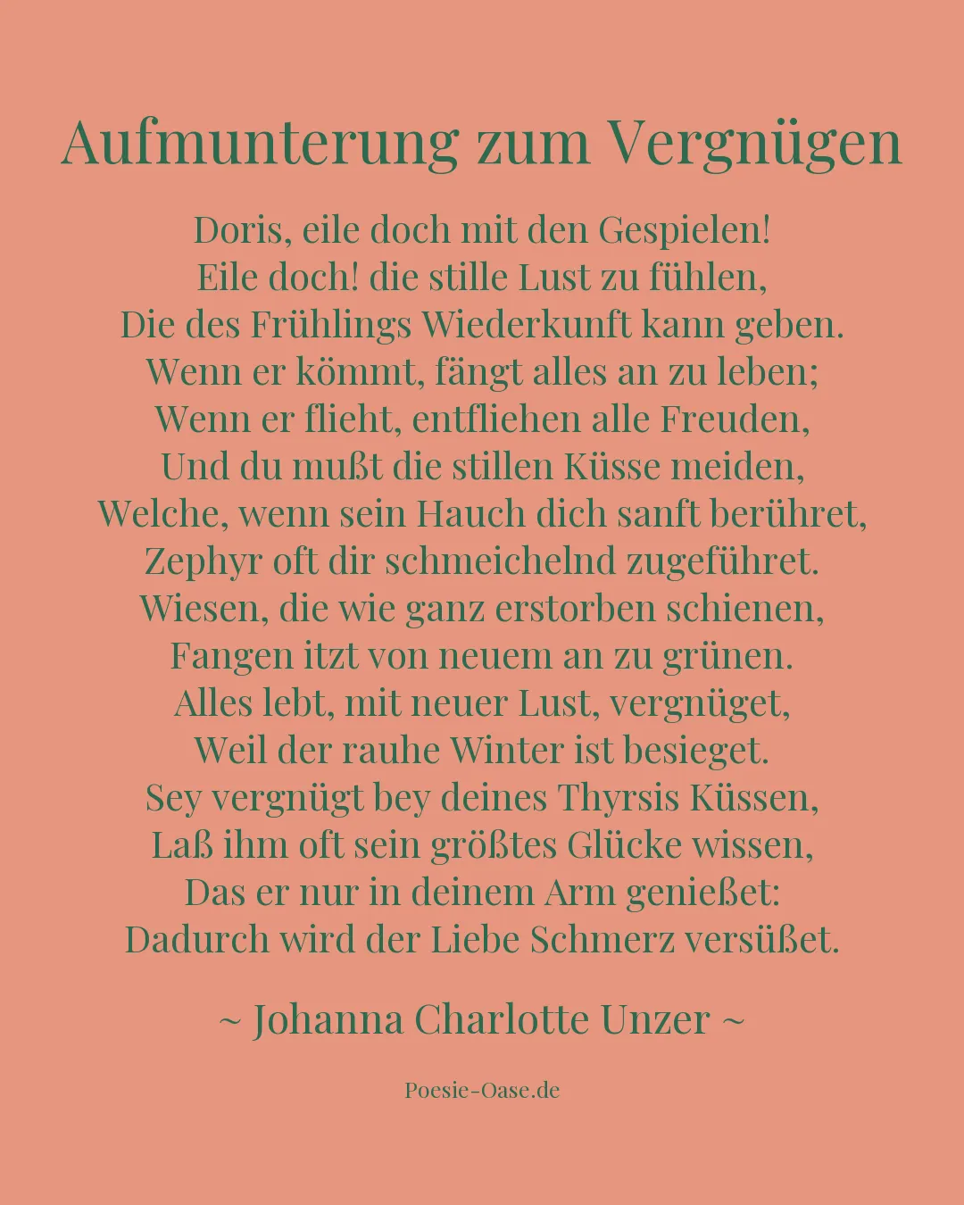 Illustration zu Aufmunterung zum Vergnügen