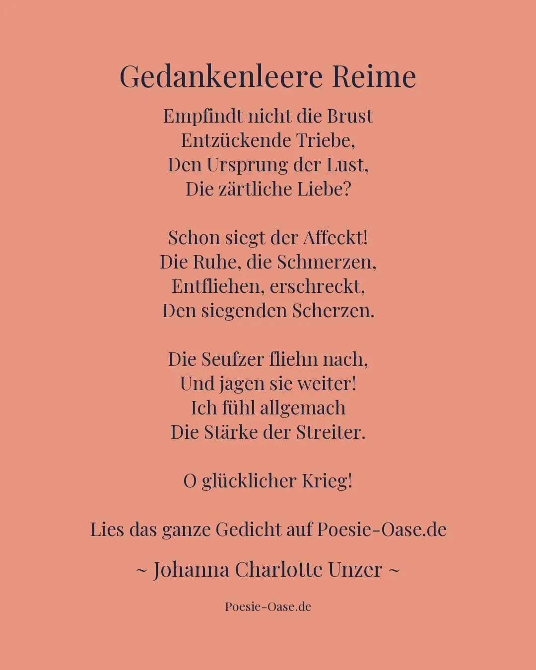 Illustration zu Gedankenleere Reime