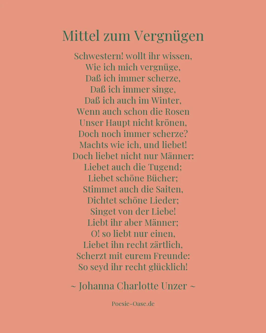 Illustration zu Mittel zum Vergnügen