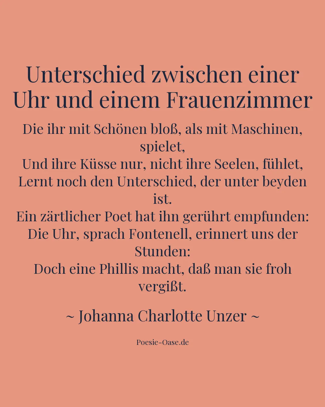 Illustration zu Unterschied zwischen einer Uhr und einem Frauenzimmer