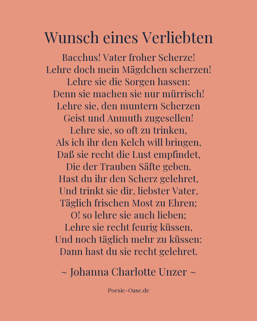 Illustration zu Wunsch eines Verliebten