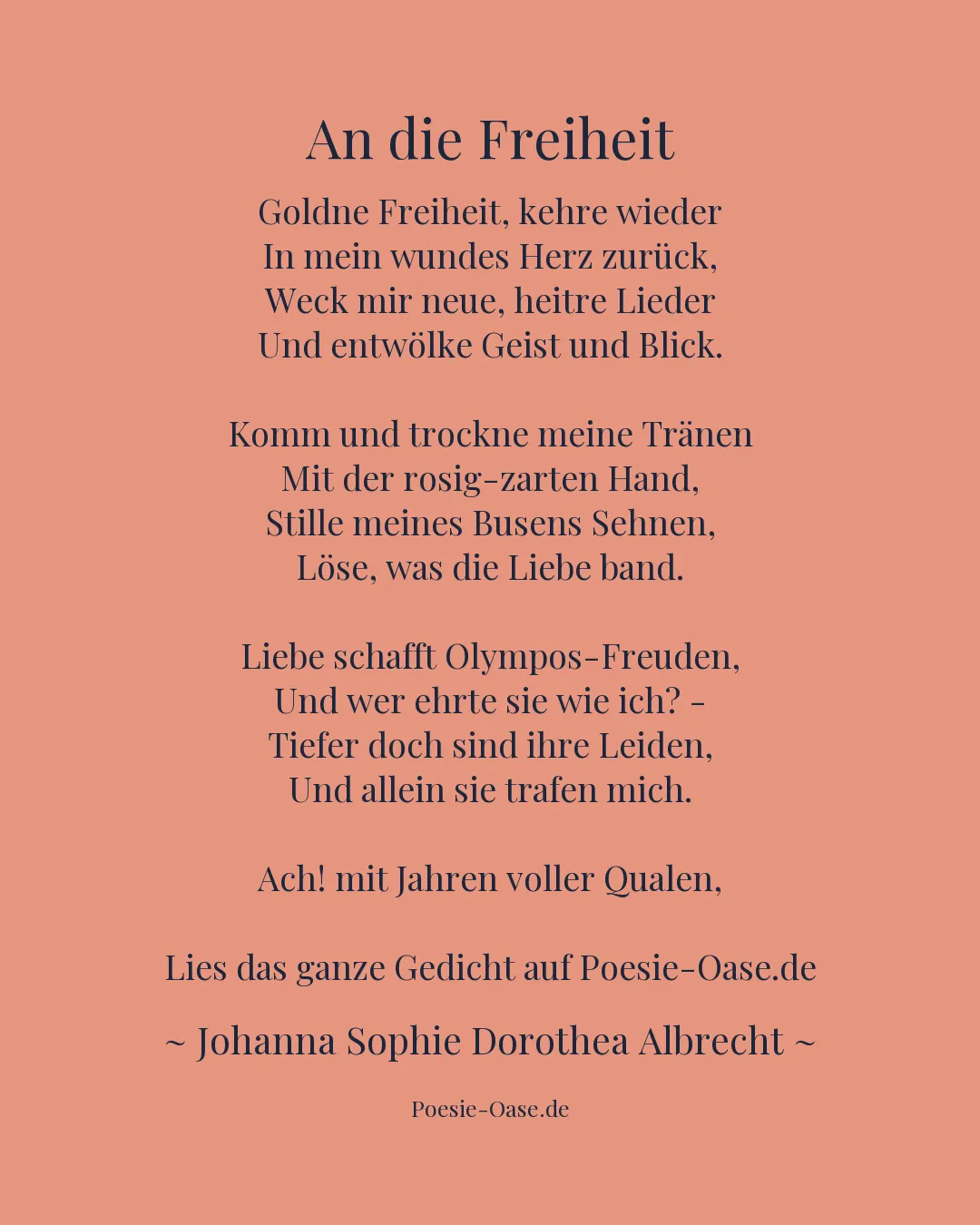 Illustration zu An die Freiheit