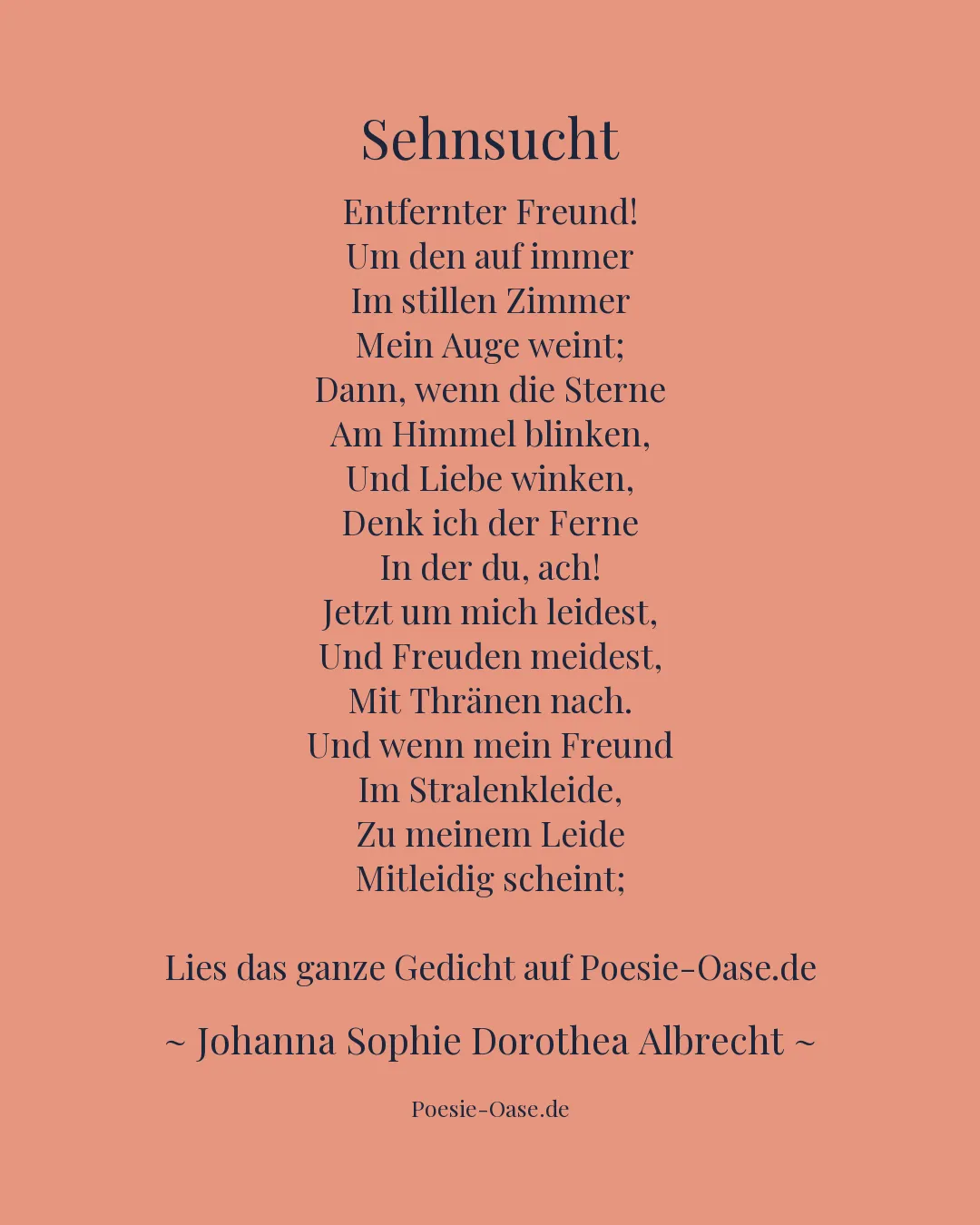Illustration zu Sehnsucht