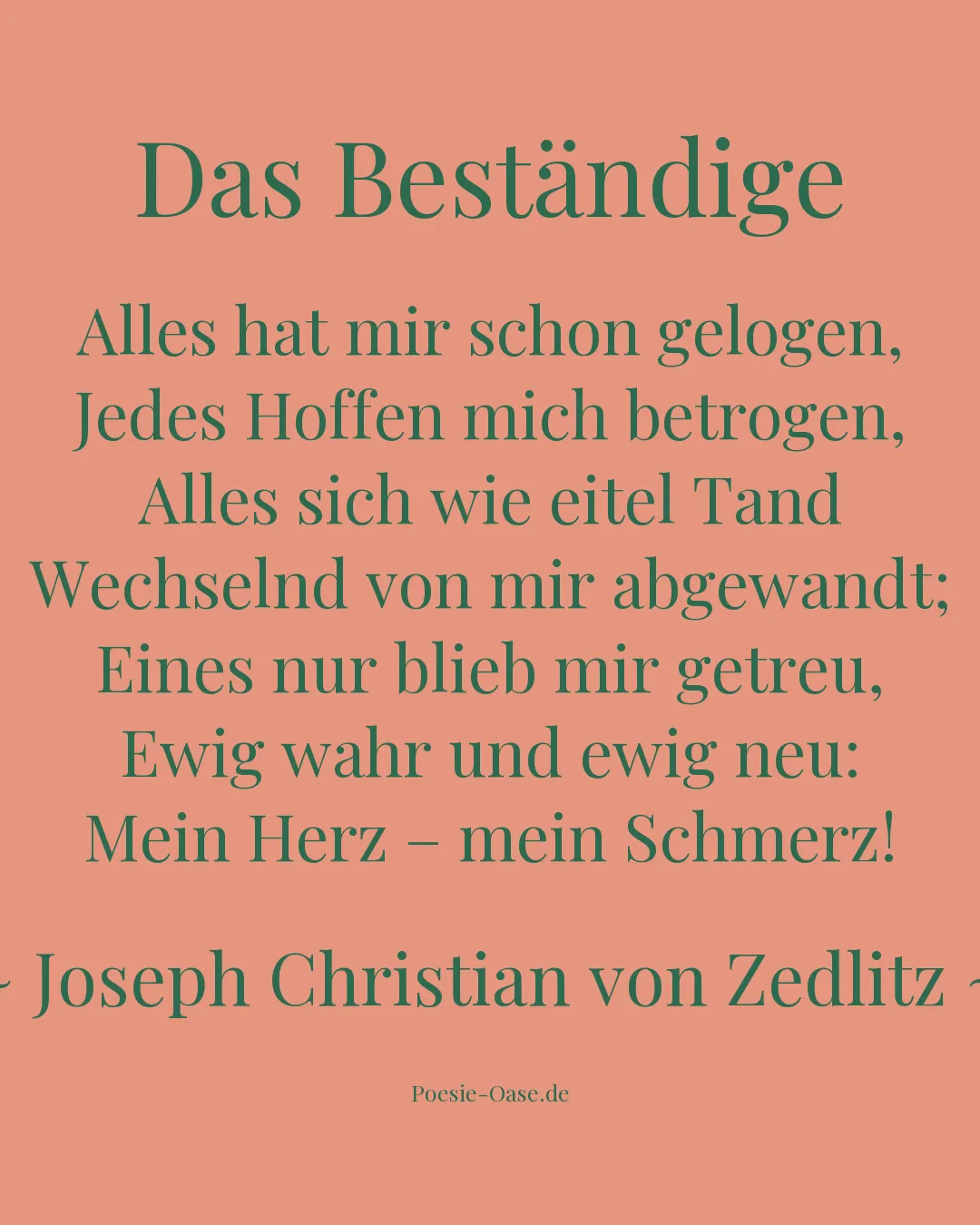 Illustration zu Das Beständige