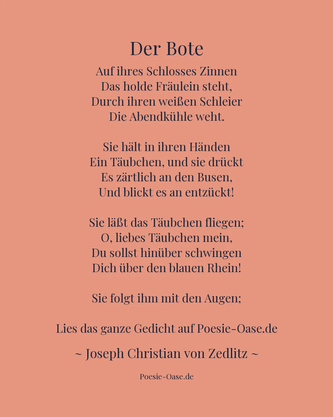 Illustration zu Der Bote