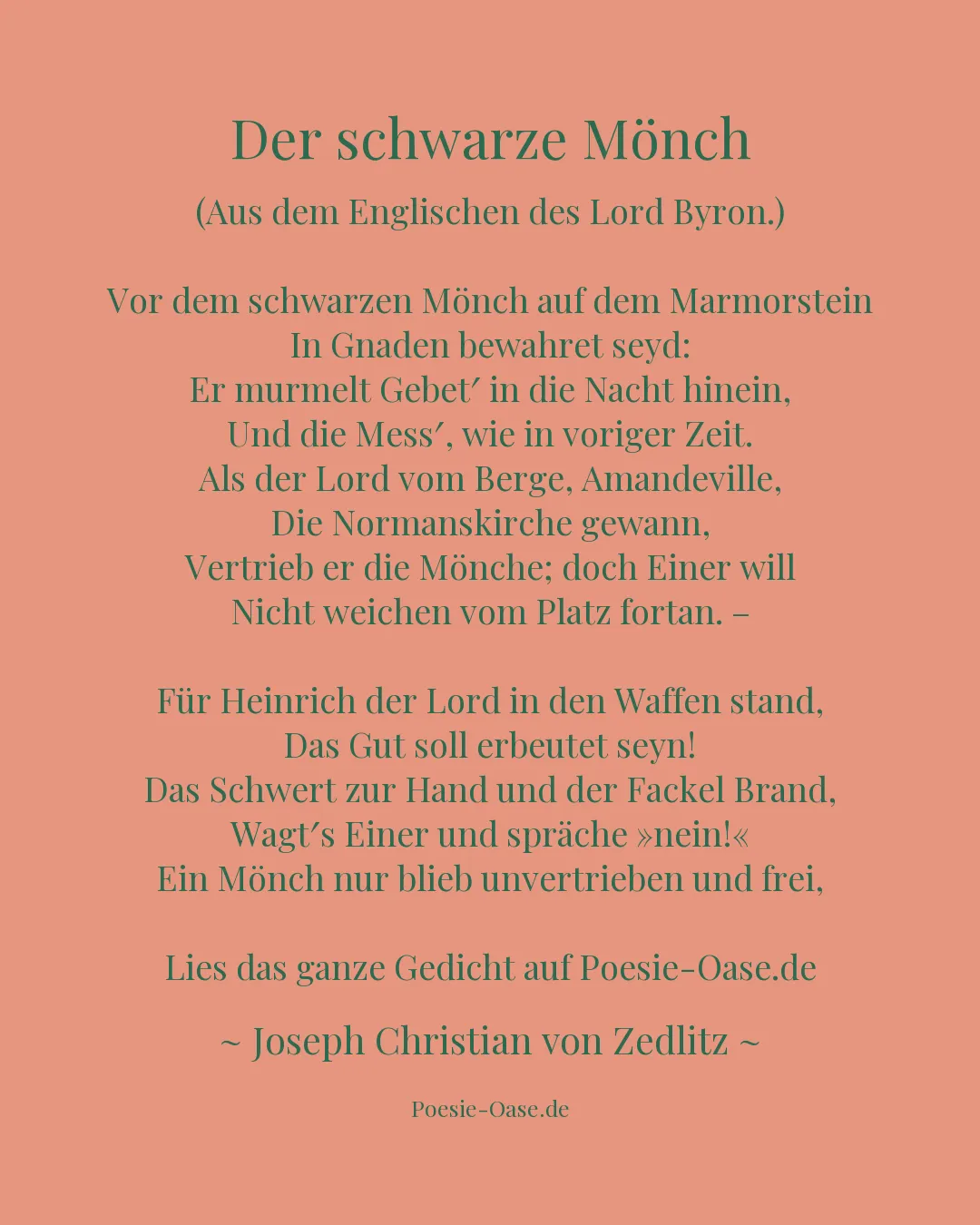 Illustration zu Der schwarze Mönch