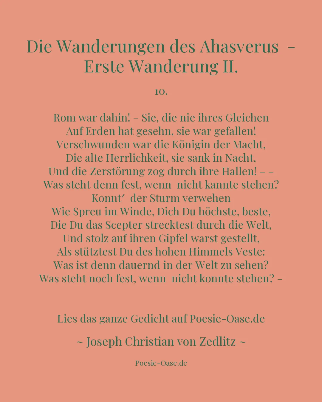 Illustration zu Die Wanderungen des Ahasverus  - Erste Wanderung II.