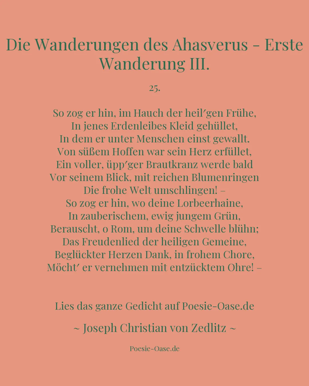 Illustration zu Die Wanderungen des Ahasverus - Erste Wanderung III.