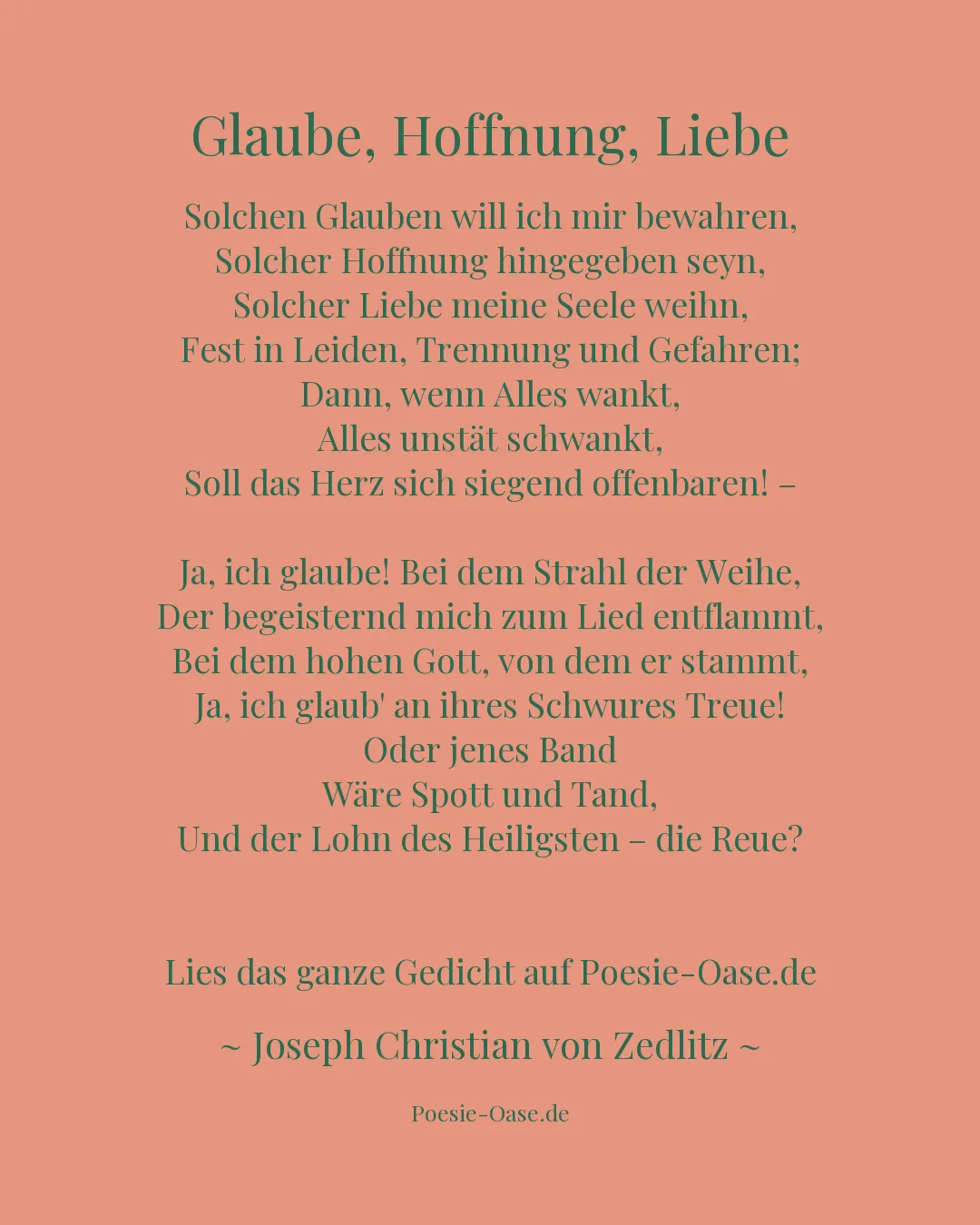 Illustration zu Glaube, Hoffnung, Liebe