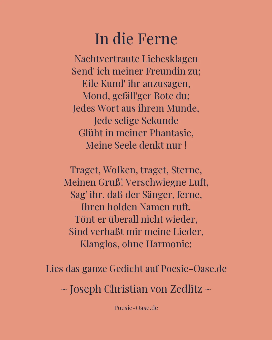 Illustration zu In die Ferne