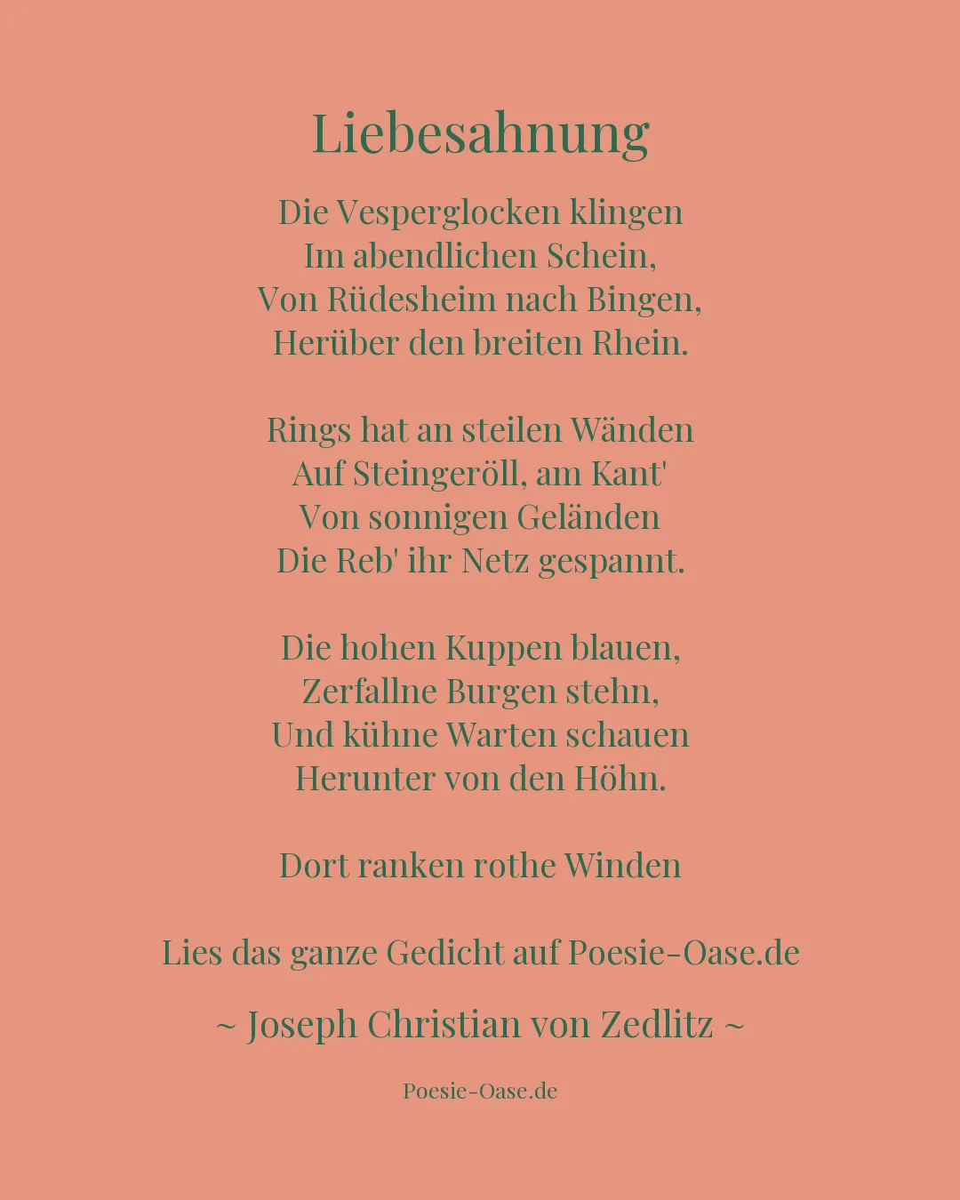 Illustration zu Liebesahnung