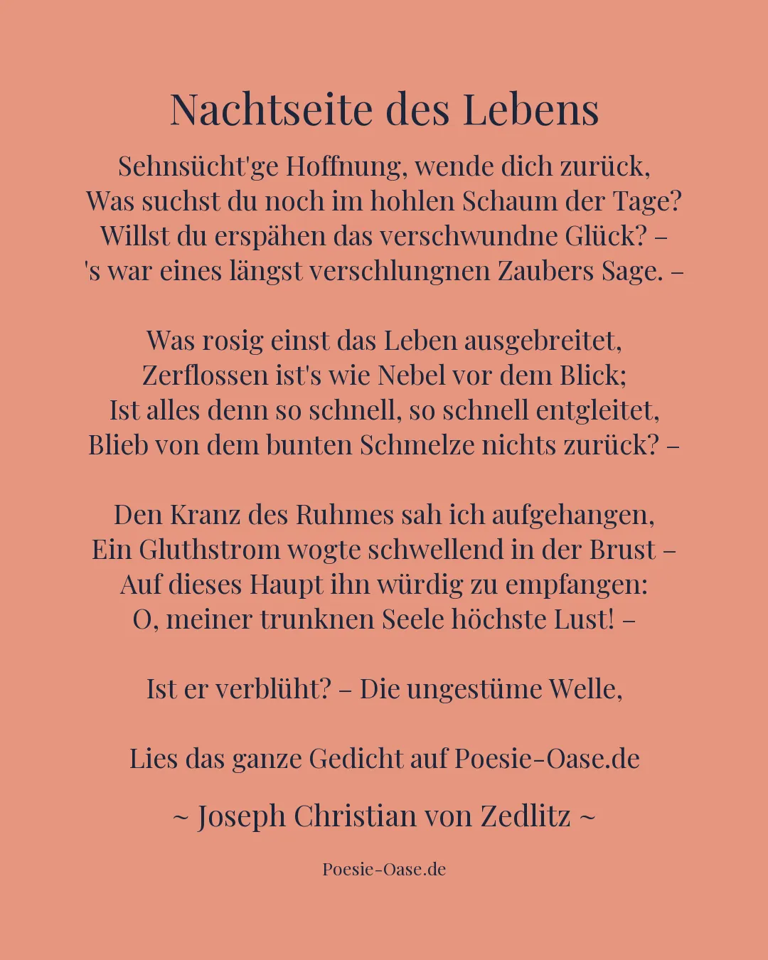 Illustration zu Nachtseite des Lebens