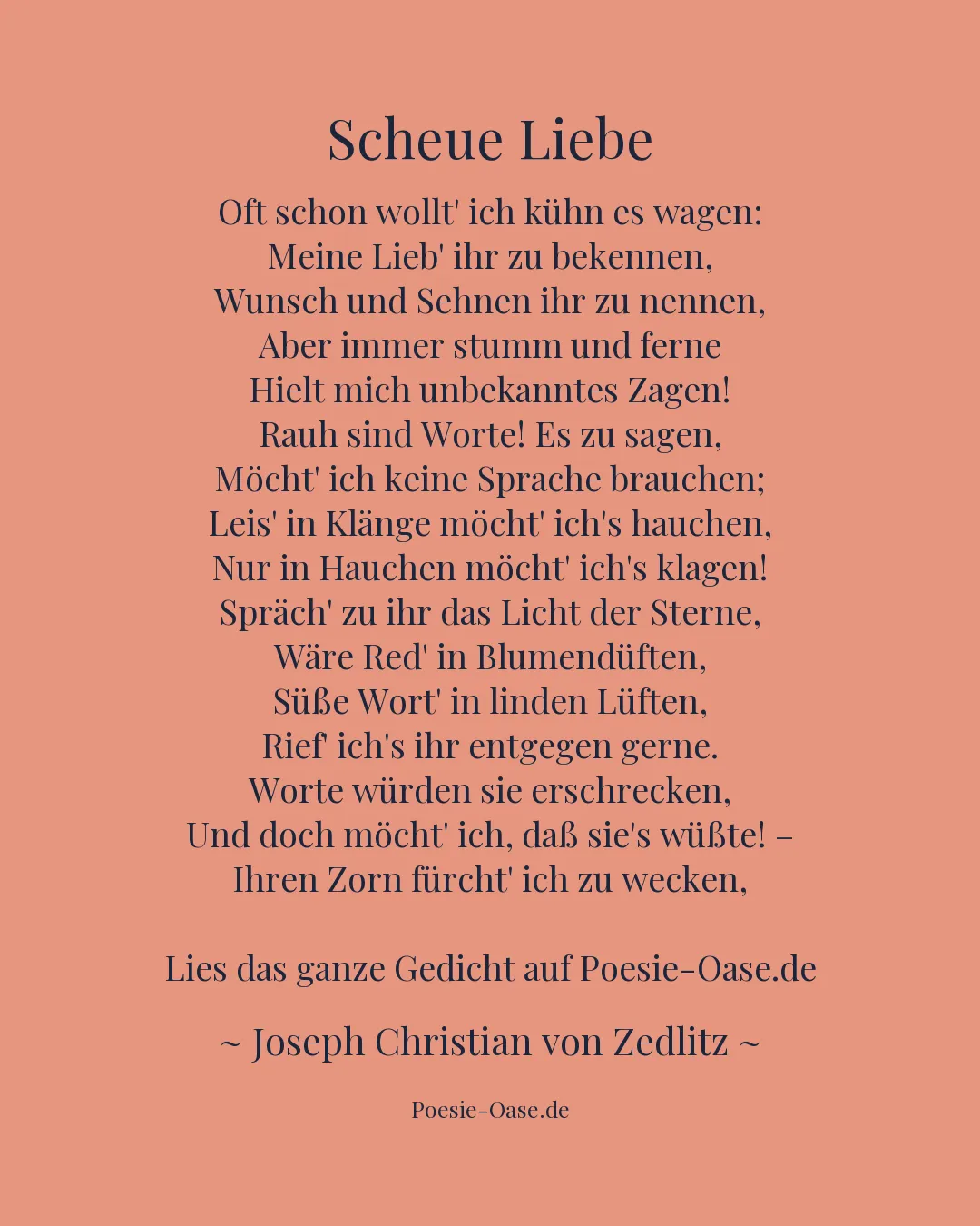 Illustration zu Scheue Liebe