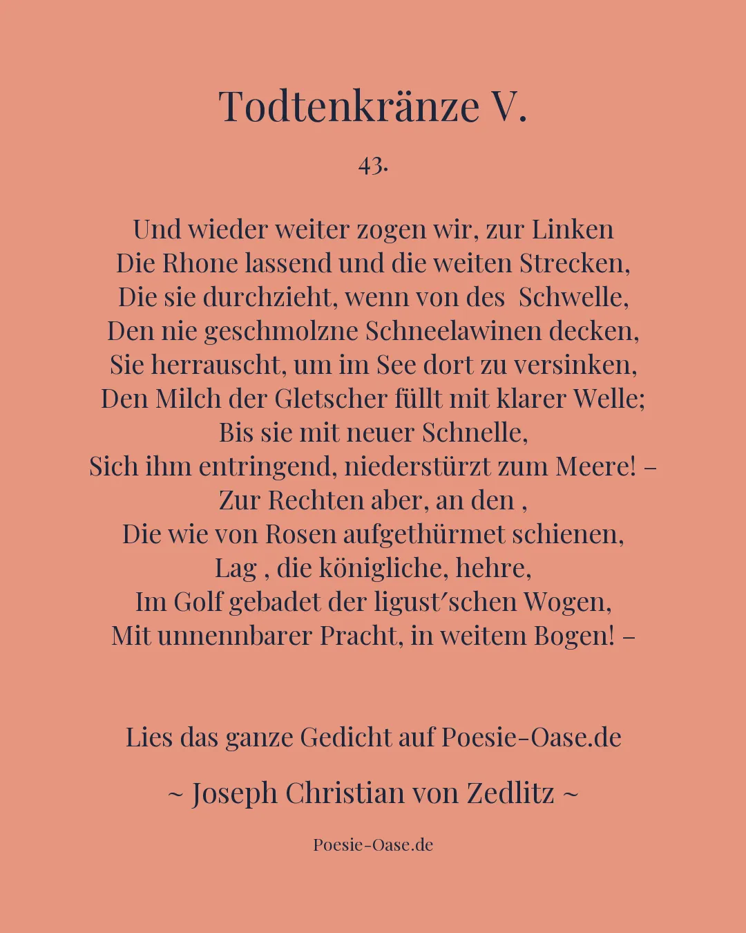 Illustration zu Todtenkränze V.