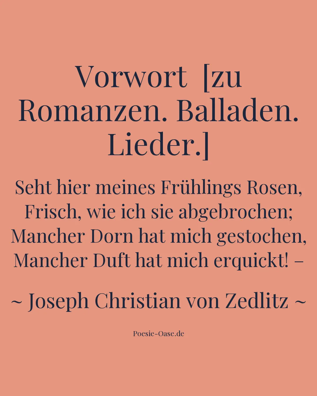 Illustration zu Vorwort  [zu Romanzen. Balladen. Lieder.]