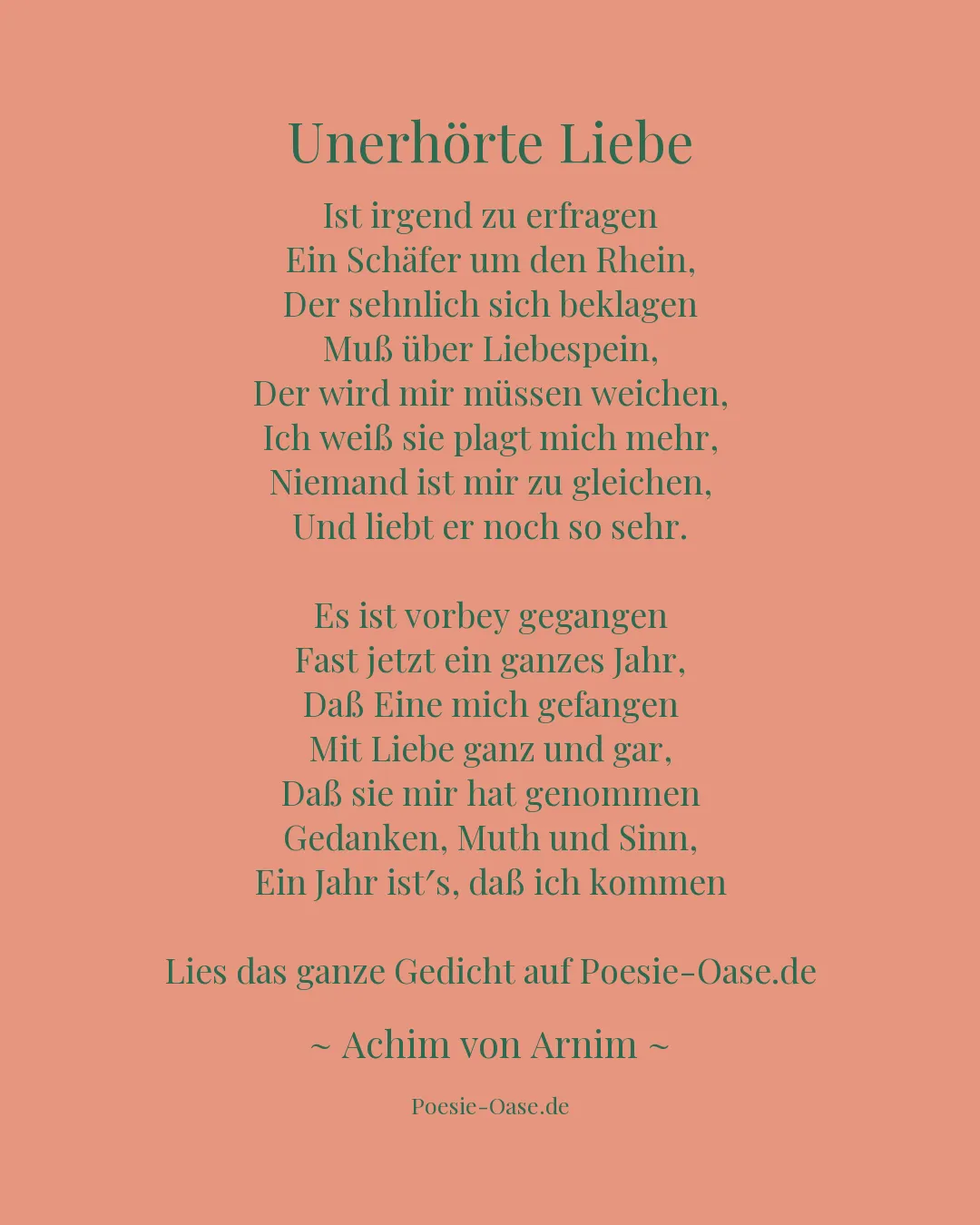 Illustration zu Unerhörte Liebe