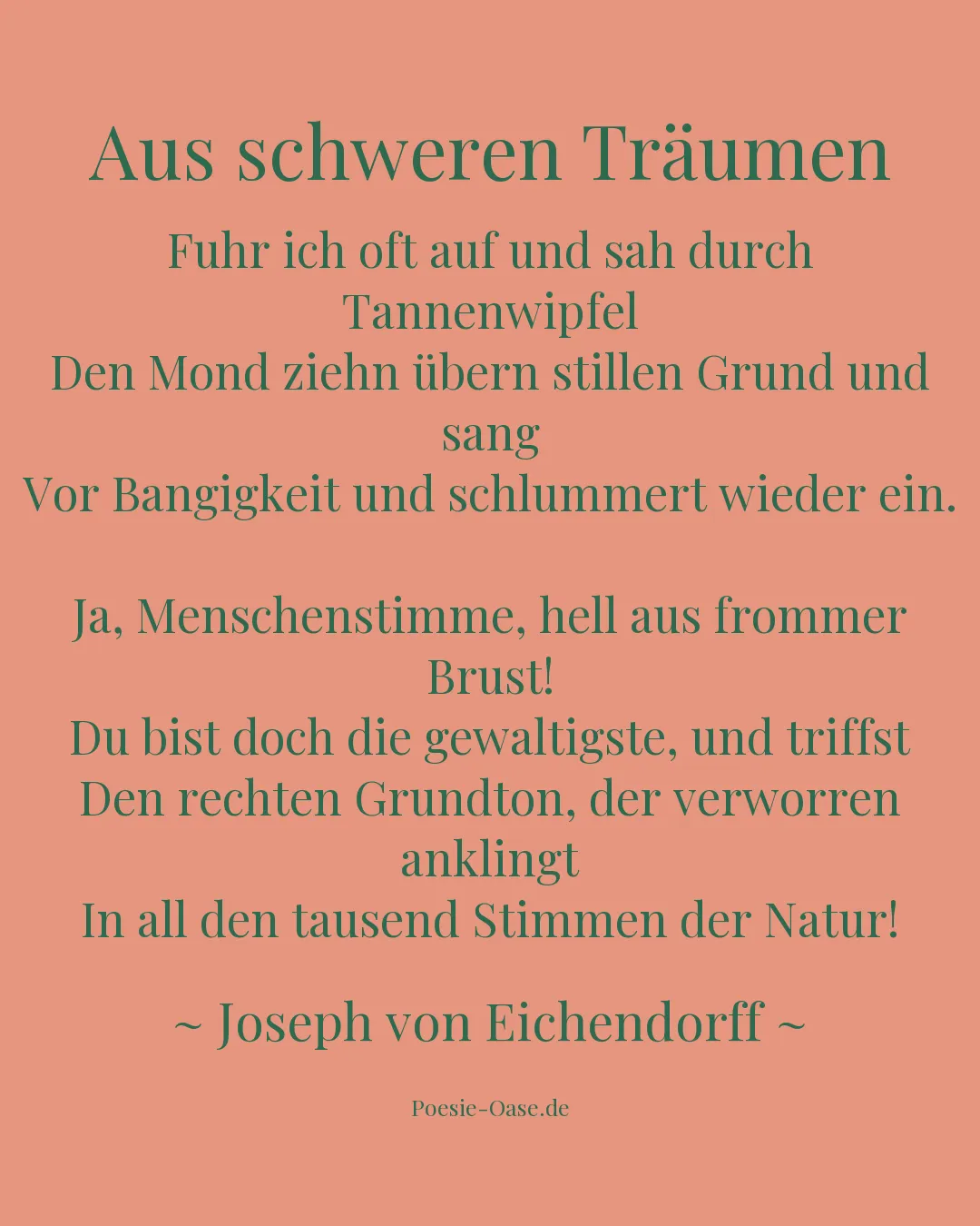 Illustration zu Aus schweren Träumen