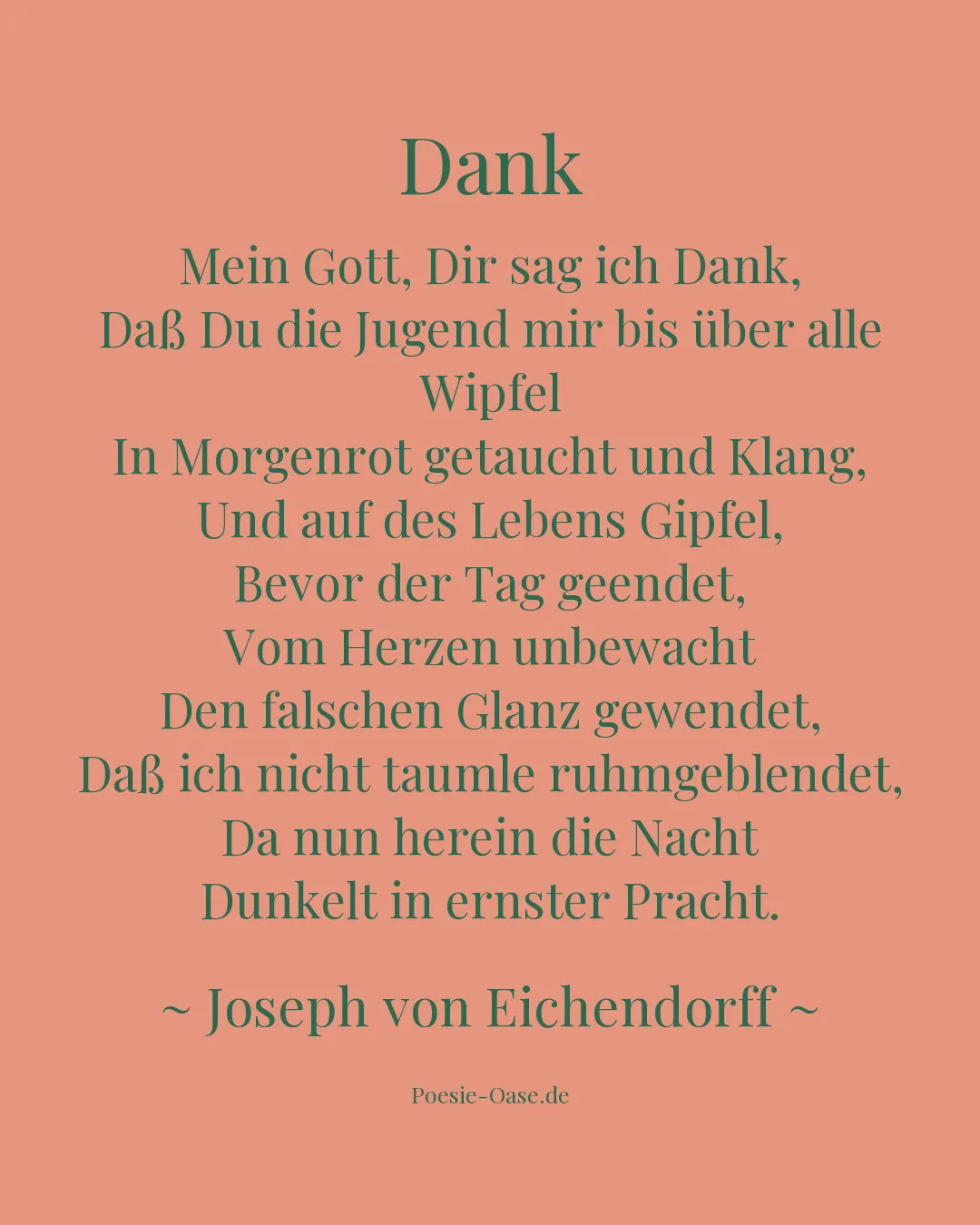 Illustration zu Dank