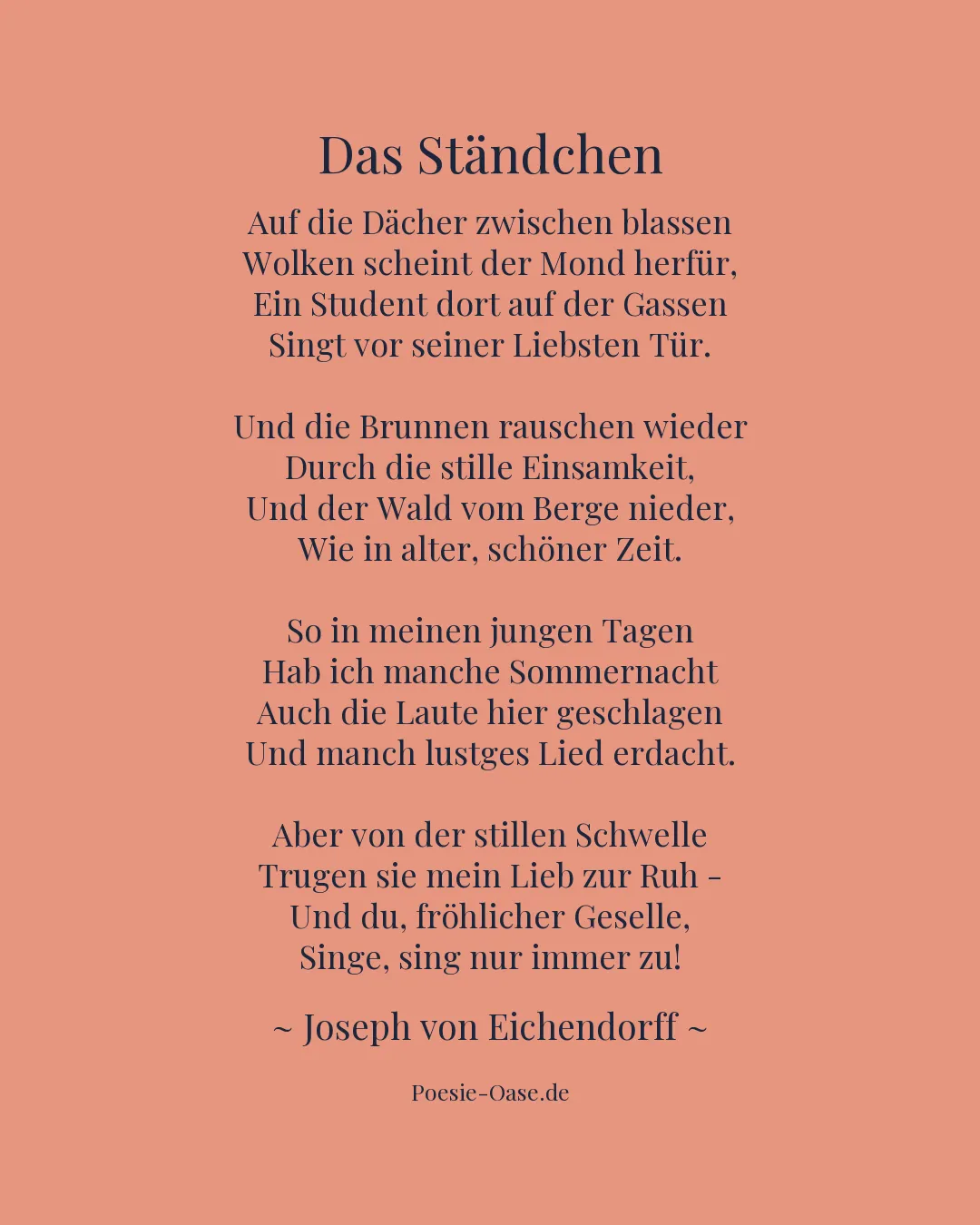 Illustration zu Das Ständchen