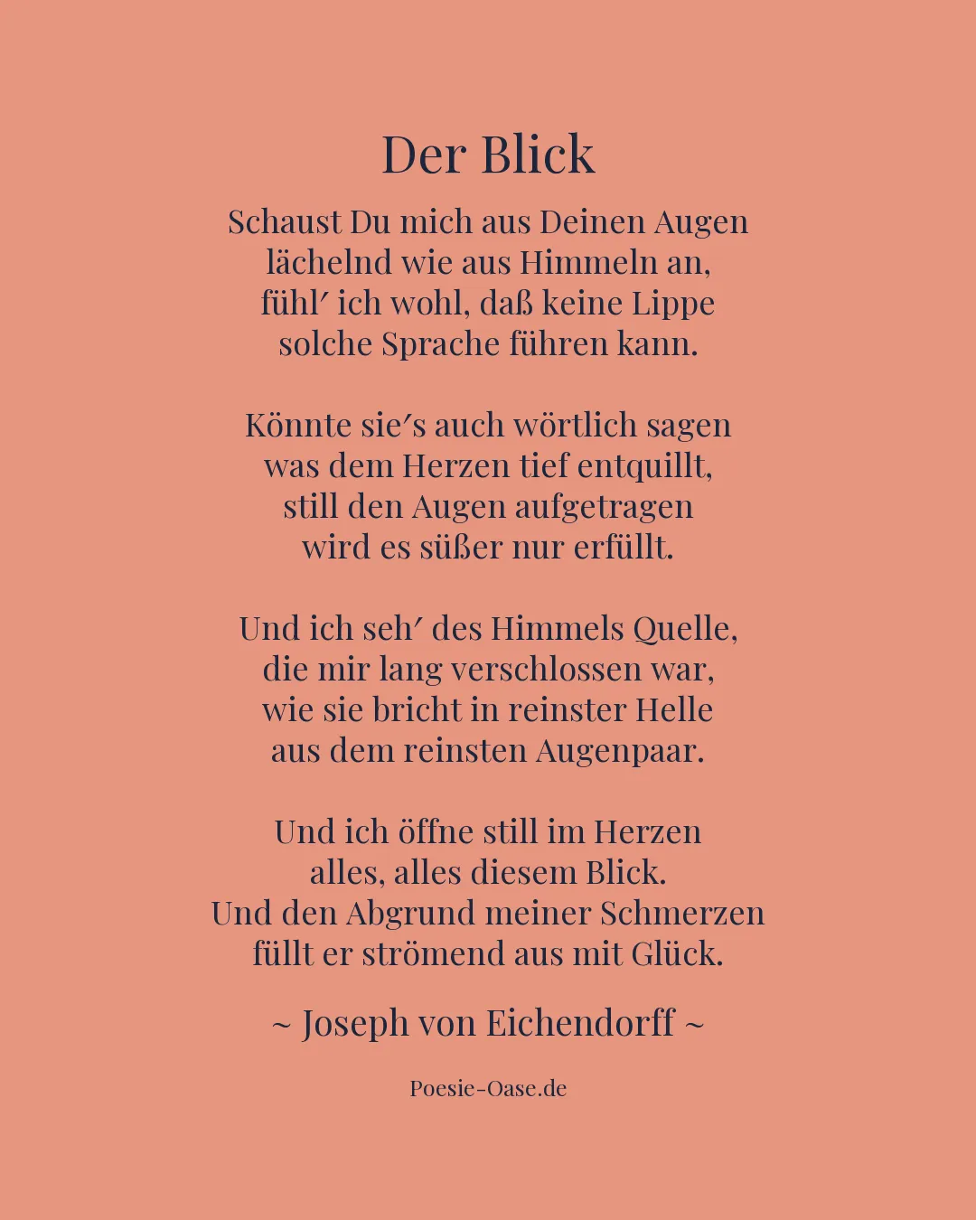 Illustration zu Der Blick