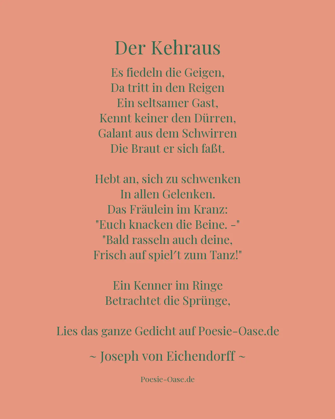 Illustration zu Der Kehraus