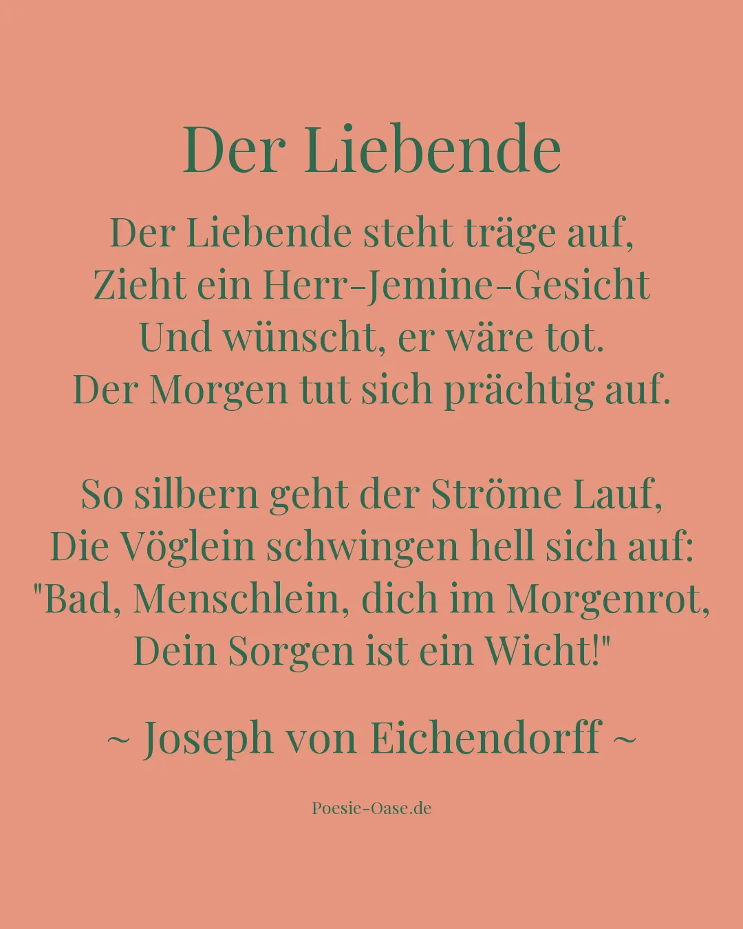 Illustration zu Der Liebende