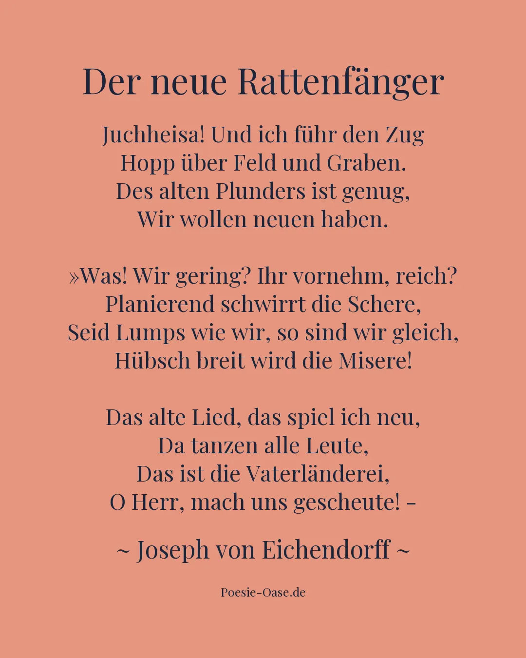Illustration zu Der neue Rattenfänger