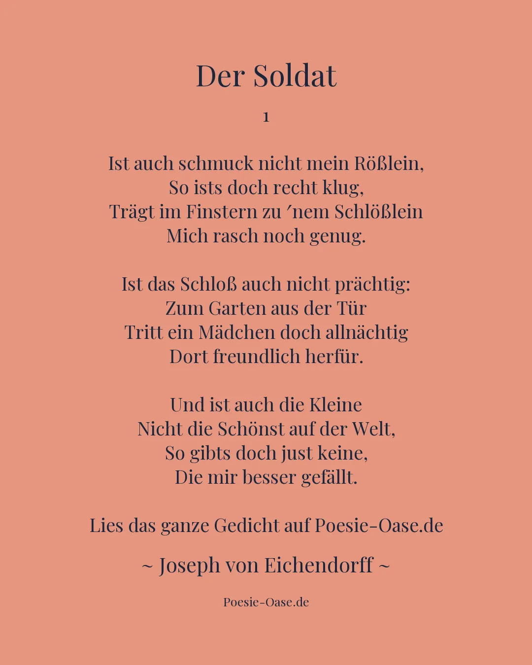 Illustration zu Der Soldat