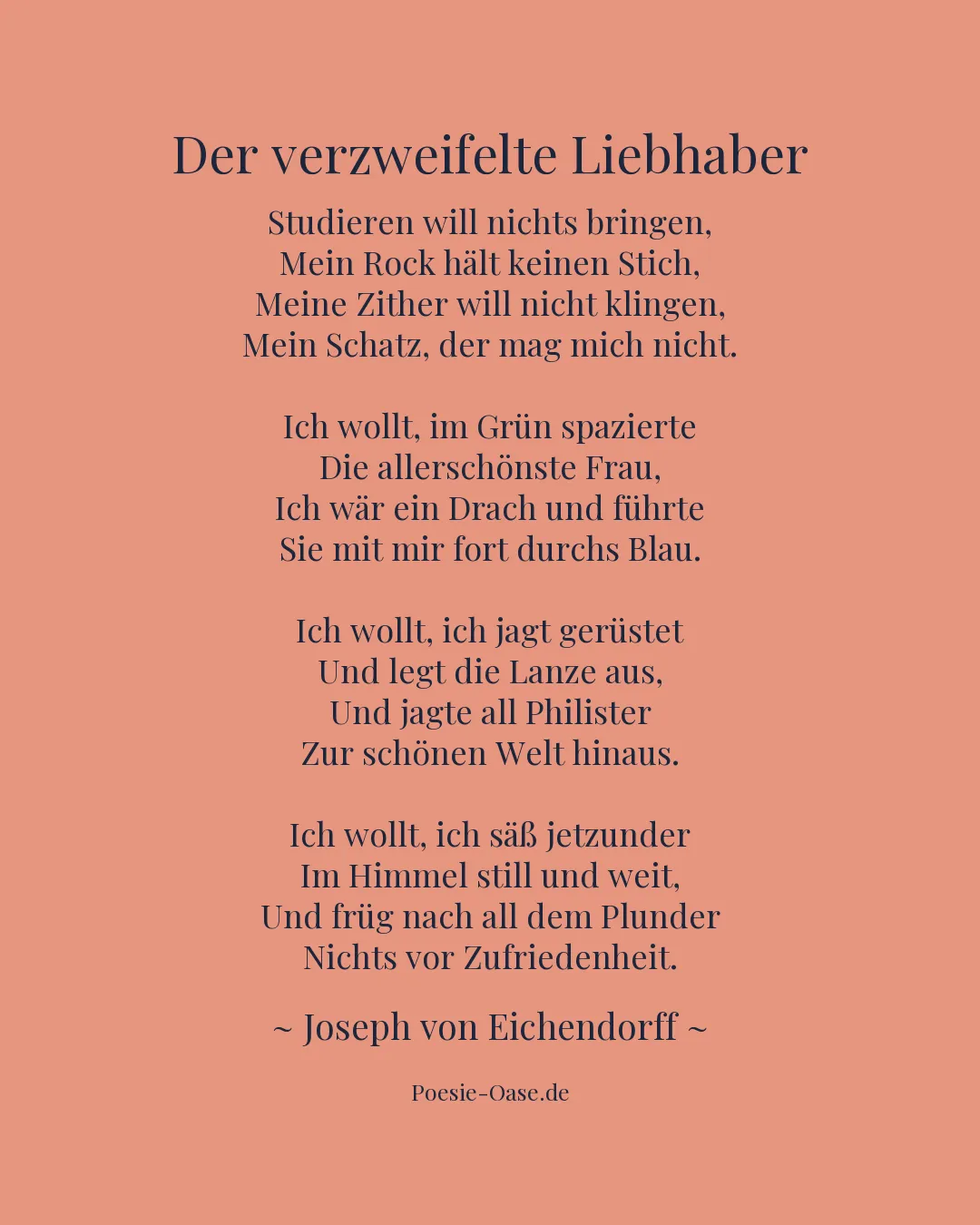 Illustration zu Der verzweifelte Liebhaber