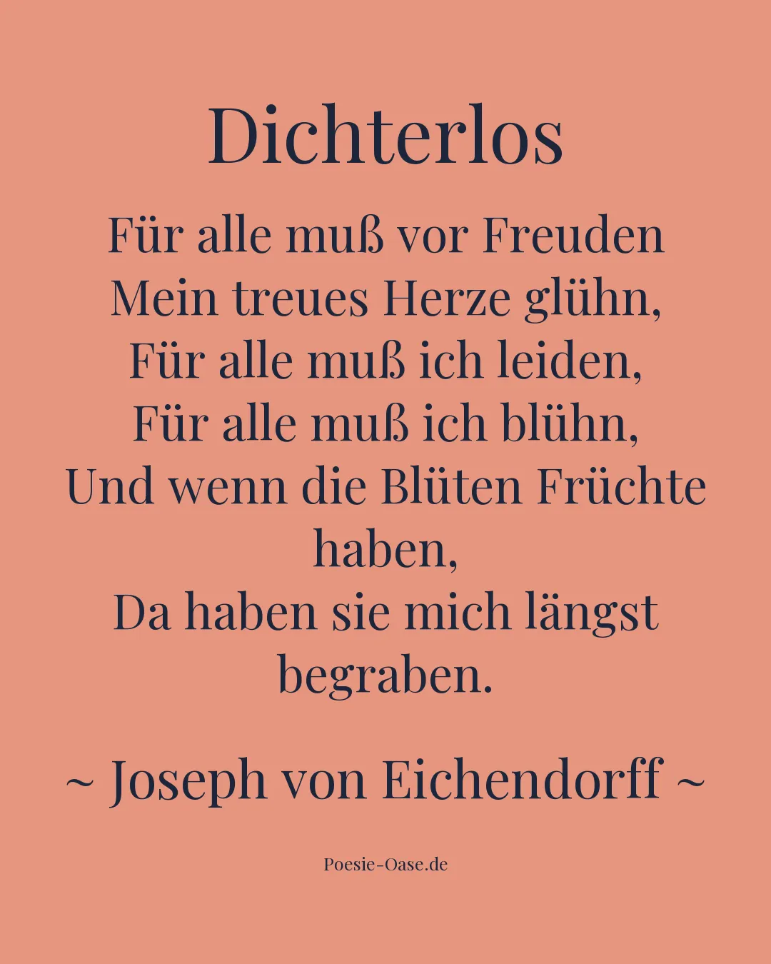 Illustration zu Dichterlos
