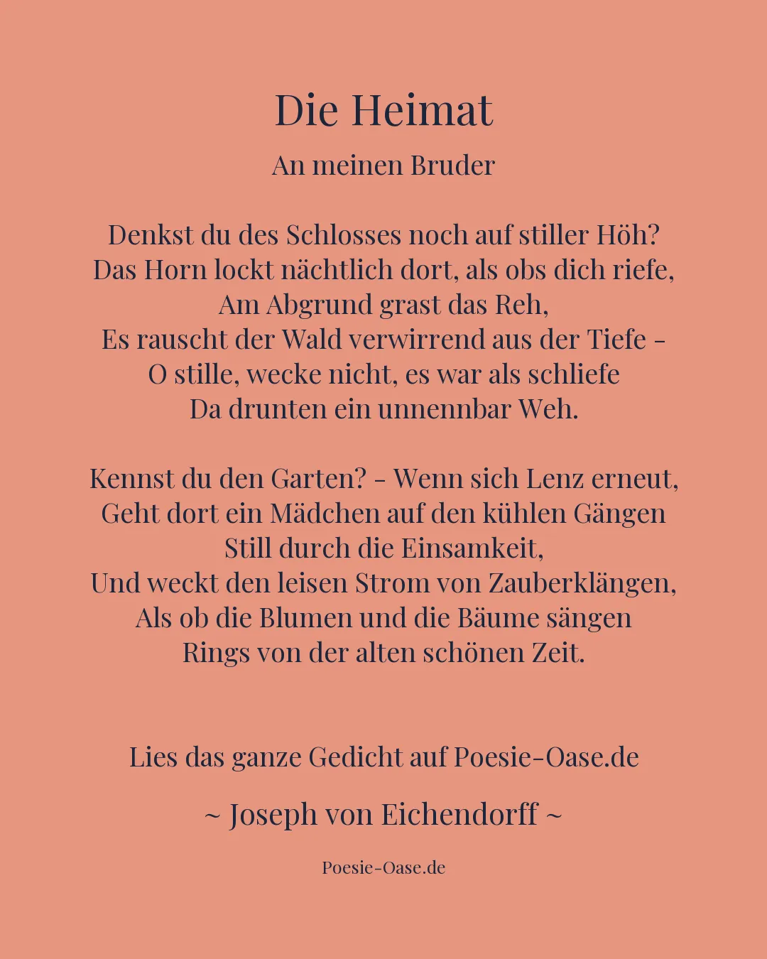 Illustration zu Die Heimat