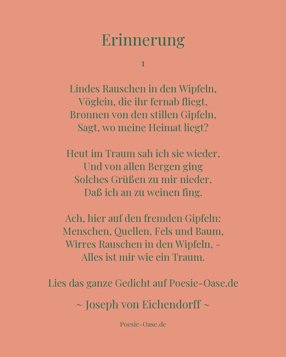 Illustration zu Erinnerung