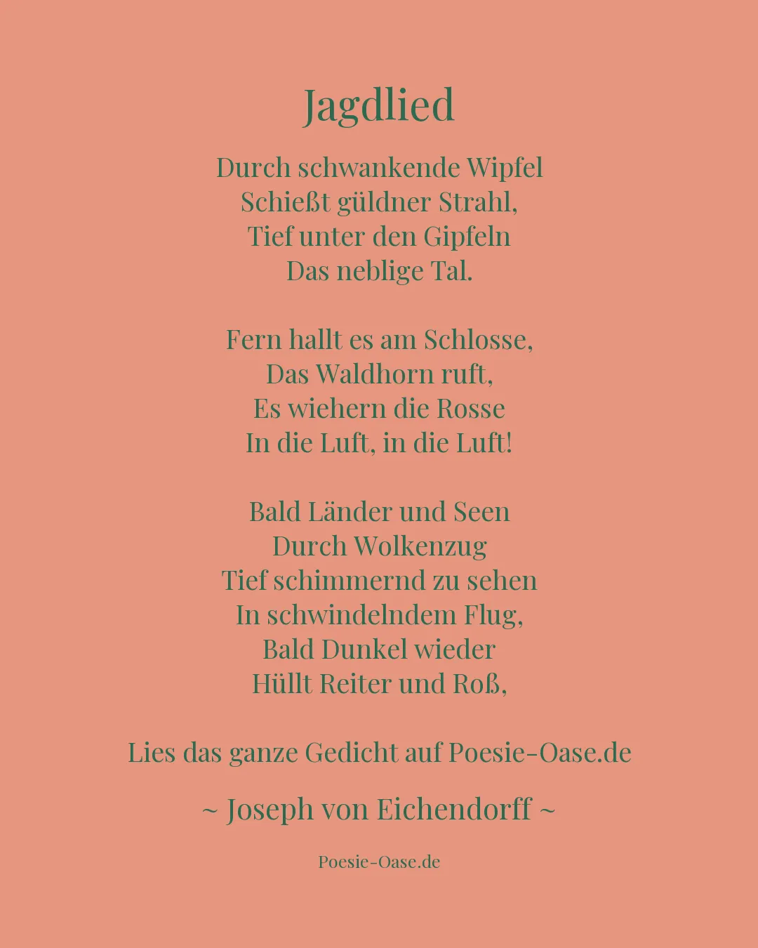 Illustration zu Jagdlied