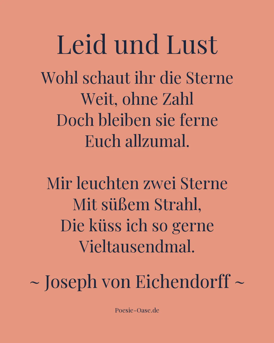 Illustration zu Leid und Lust