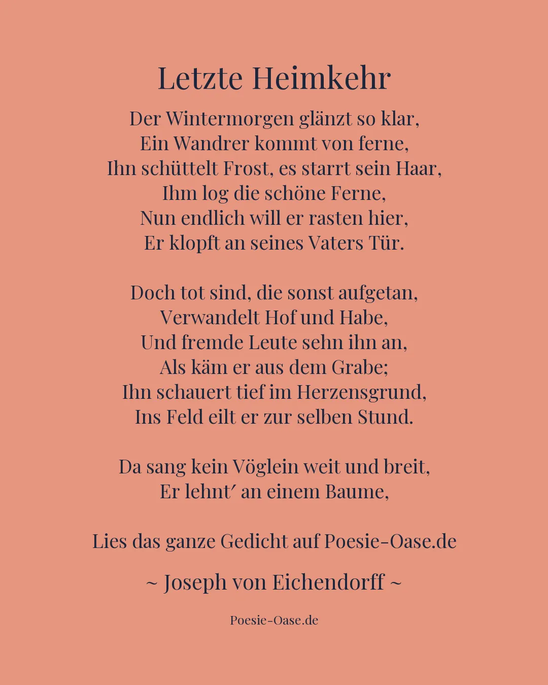 Illustration zu Letzte Heimkehr