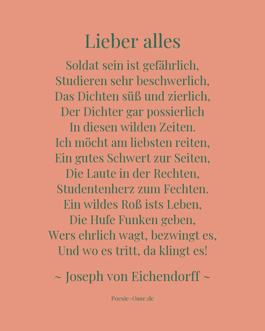 Illustration zu Lieber alles