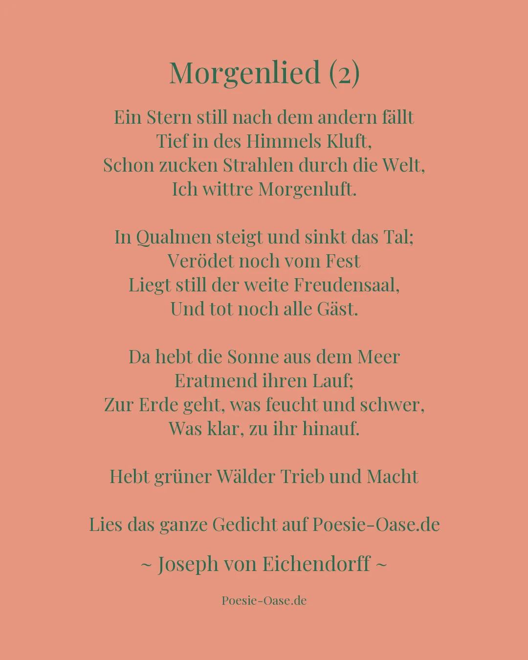Illustration zu Morgenlied (2)